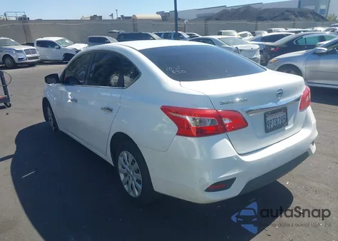 2017 Nissan Sentra S z USA, uszkodzony, nr VIN 3N1AB7AP0HY290781